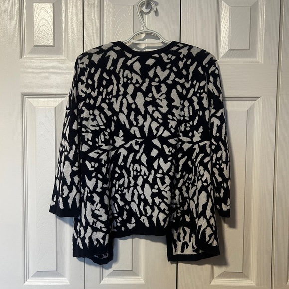 Christopher & Banks Animal Print Cardigan - M - Picture 3 of 6